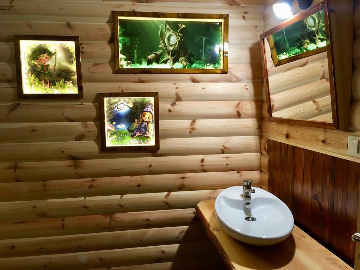 Holzhaus Trollbluemchen Am Wald Und See Neuruppin Zewnętrze zdjęcie