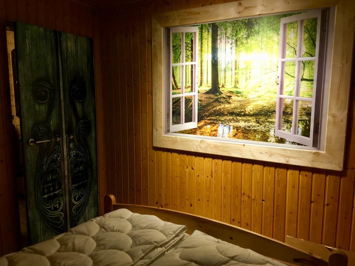 Holzhaus Trollbluemchen Am Wald Und See Neuruppin Zewnętrze zdjęcie