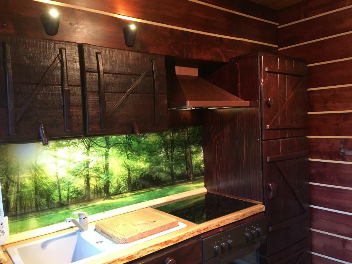 Holzhaus Trollbluemchen Am Wald Und See Neuruppin Zewnętrze zdjęcie