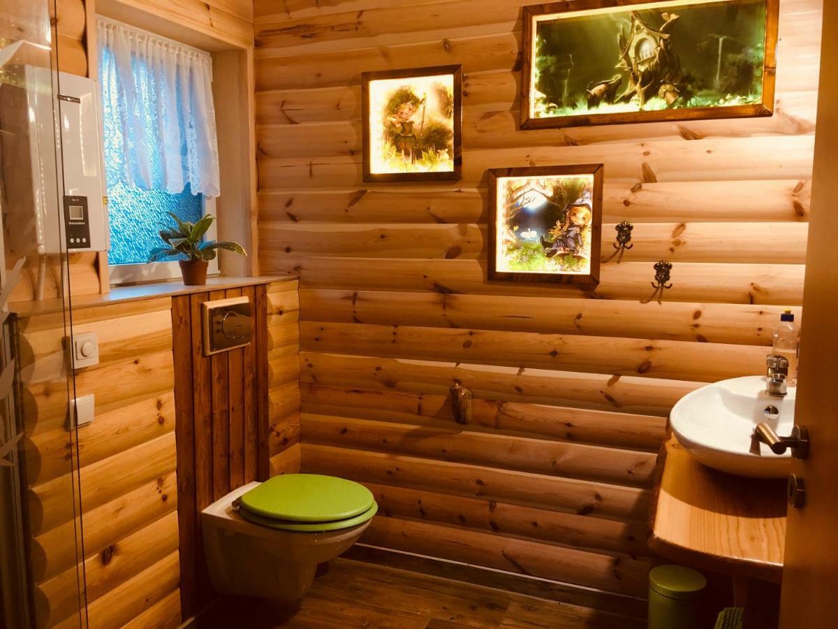Holzhaus Trollbluemchen Am Wald Und See Neuruppin Zewnętrze zdjęcie
