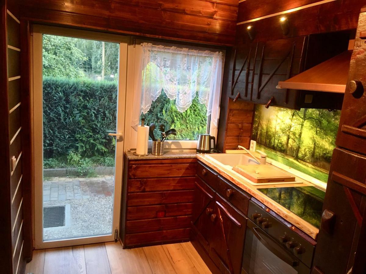 Holzhaus Trollbluemchen Am Wald Und See Neuruppin Zewnętrze zdjęcie